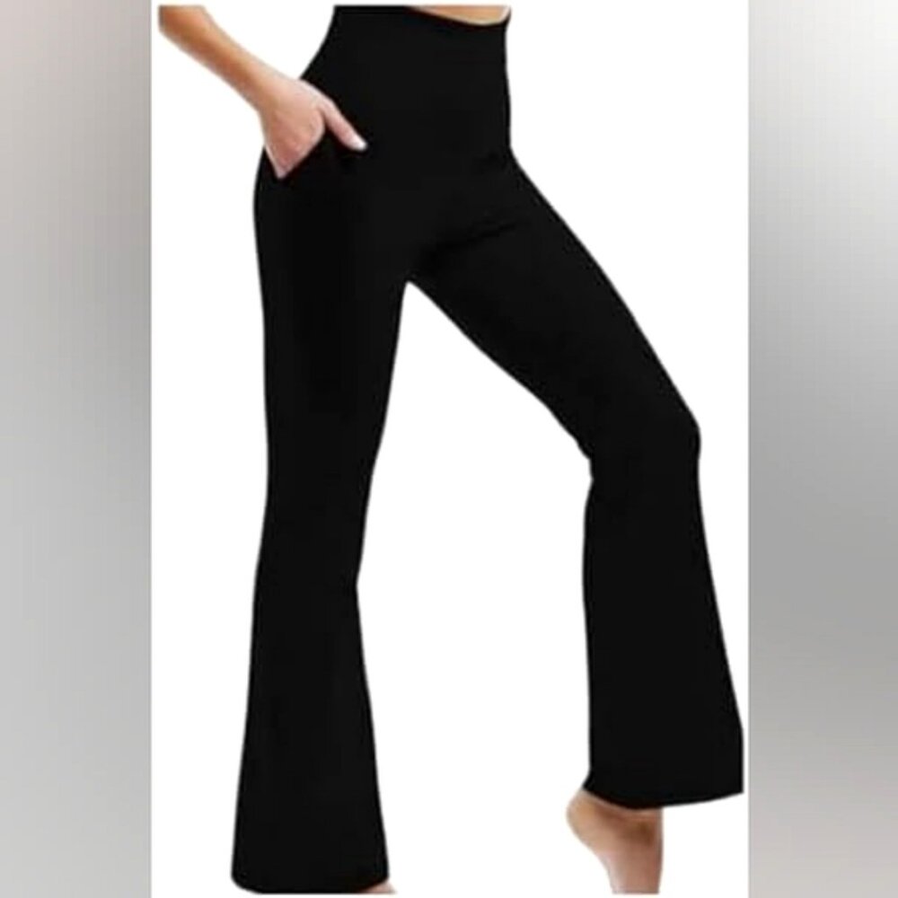 Yogalicious Lux Laila Flare Wide Leg High Rise Yoga Pants S